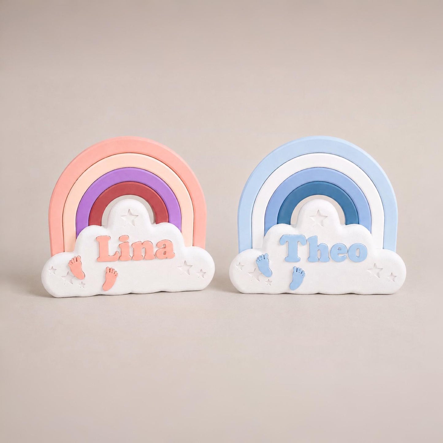 Personalisierter Regenbogen mit Name