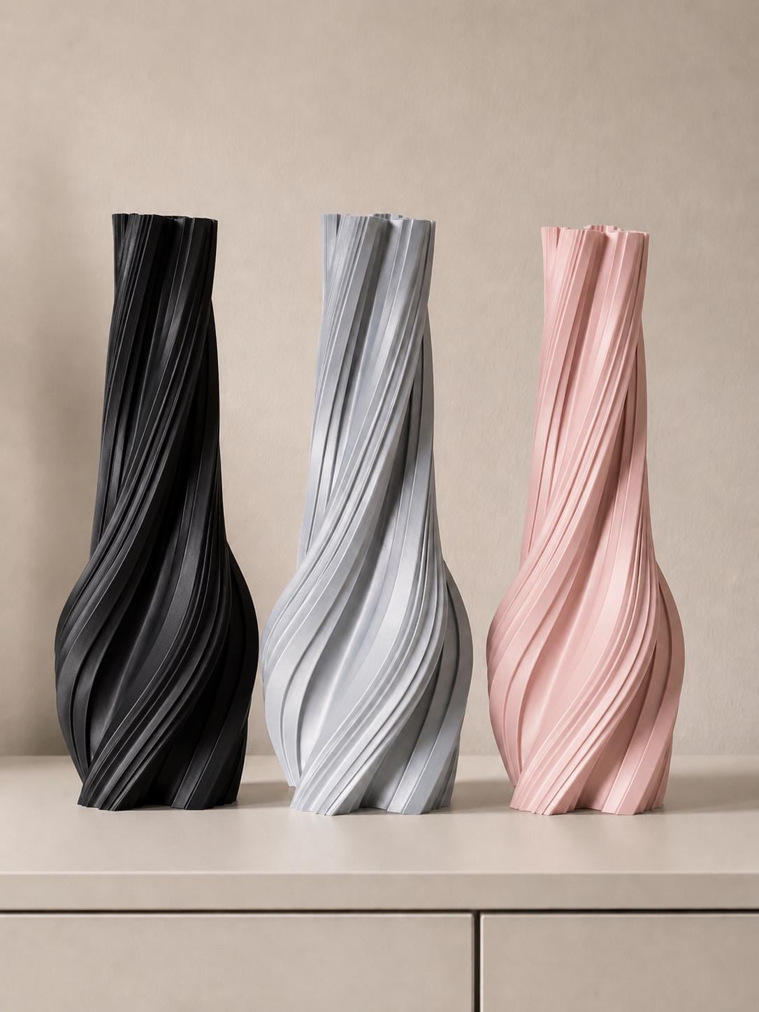 Moderne Spiralvase