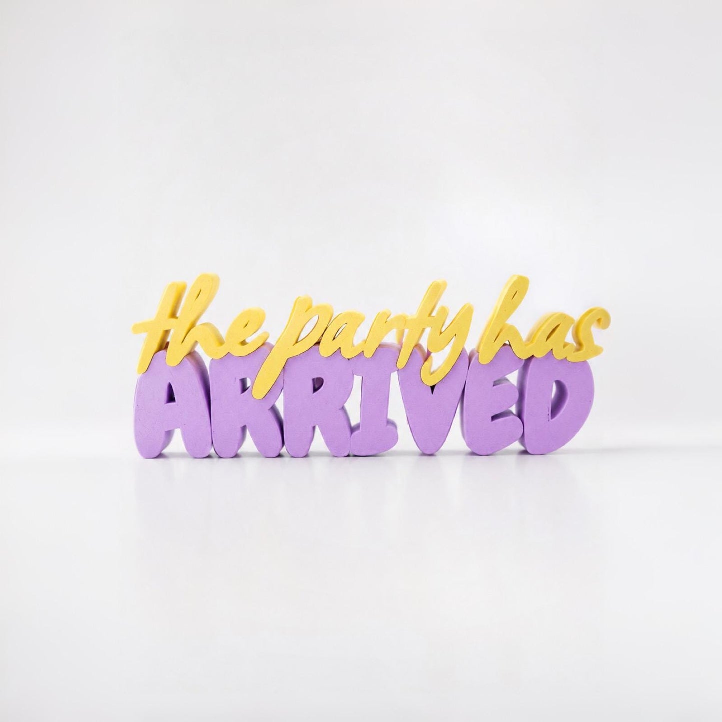Aufsteller - the Party has arrived