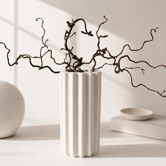 Moderne Vase im minimalistischen Design