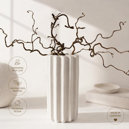 Moderne Vase im minimalistischen Design