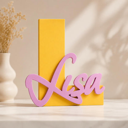 Personalisierte 3D-Buchstaben mit Name