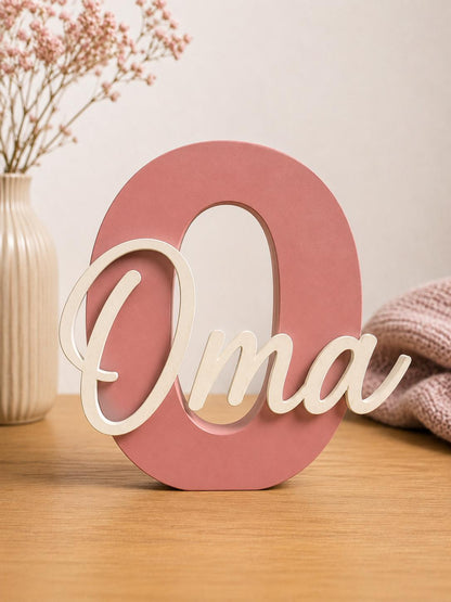 Personalisierte 3D-Buchstaben mit Name