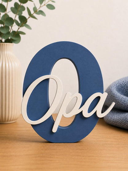 Personalisierte 3D-Buchstaben mit Name
