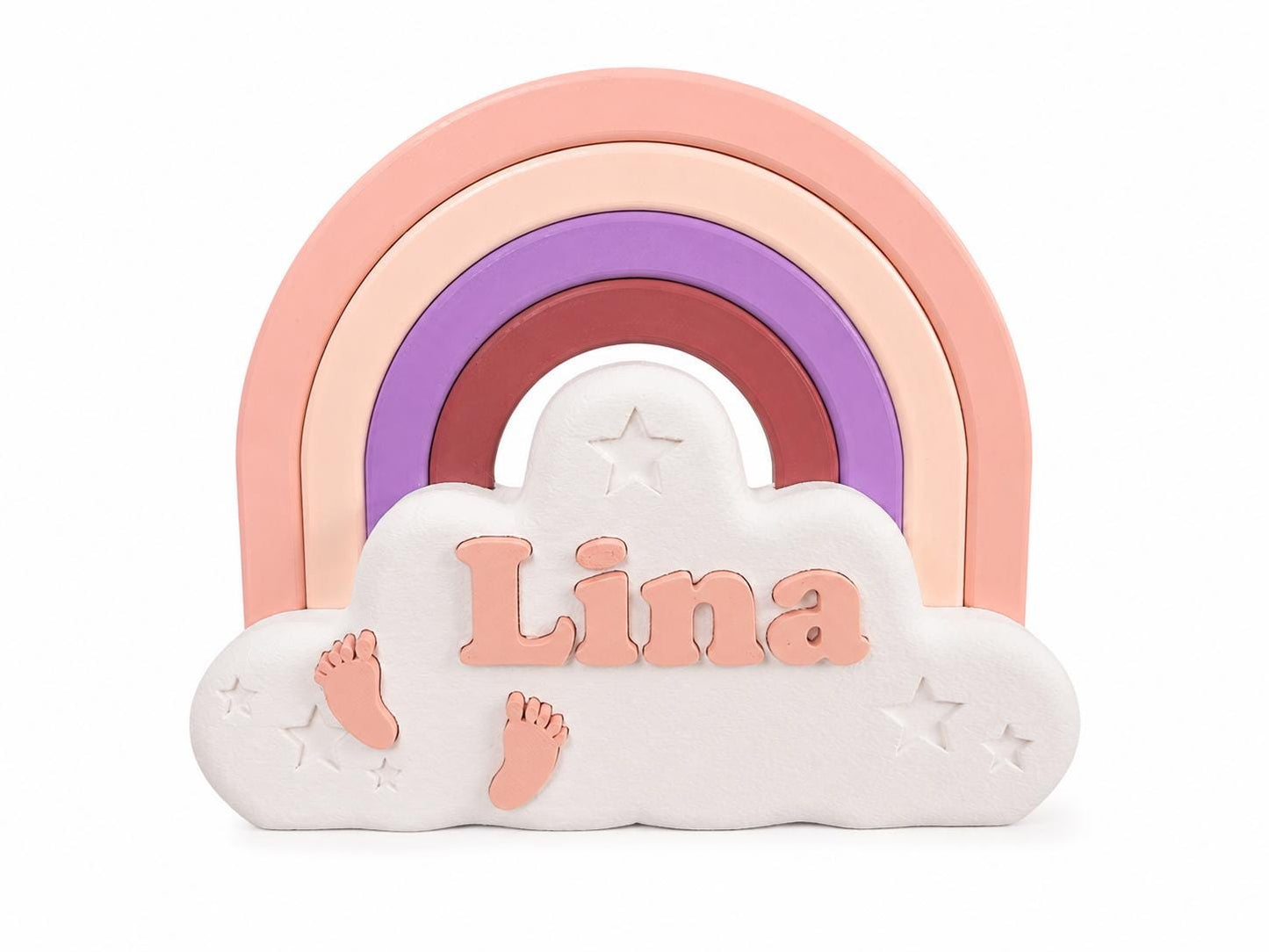 Personalisierter Regenbogen mit Name