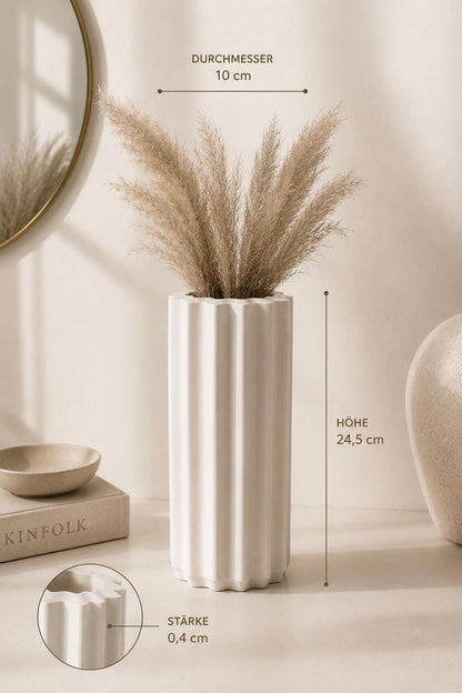 Moderne Vase im minimalistischen Design