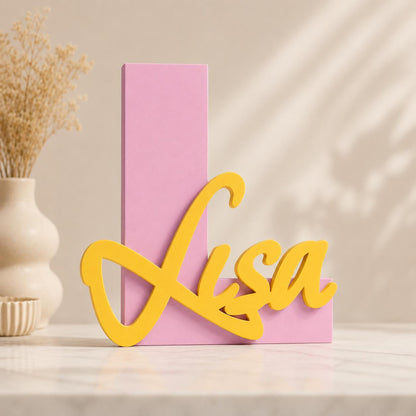 Personalisierte 3D-Buchstaben mit Name