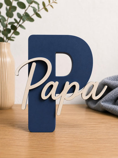 Personalisierte 3D-Buchstaben mit Name