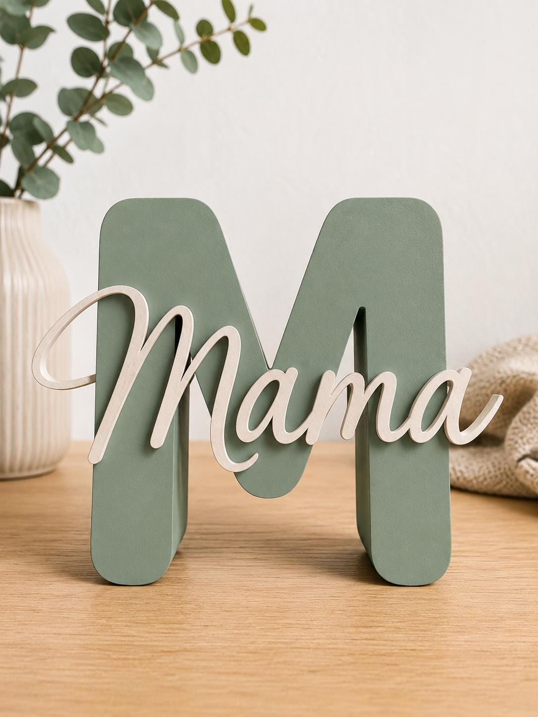 Personalisierte 3D-Buchstaben mit Name
