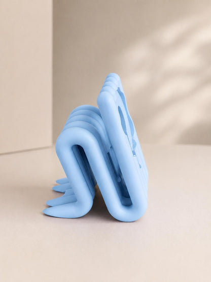 MagSafe Ladestation | Handyhalter für Apple MagSafe Ladegerät | 3D Druck | Smartphone Ständer | Schreibtisch Zubehör | Pastellrosa