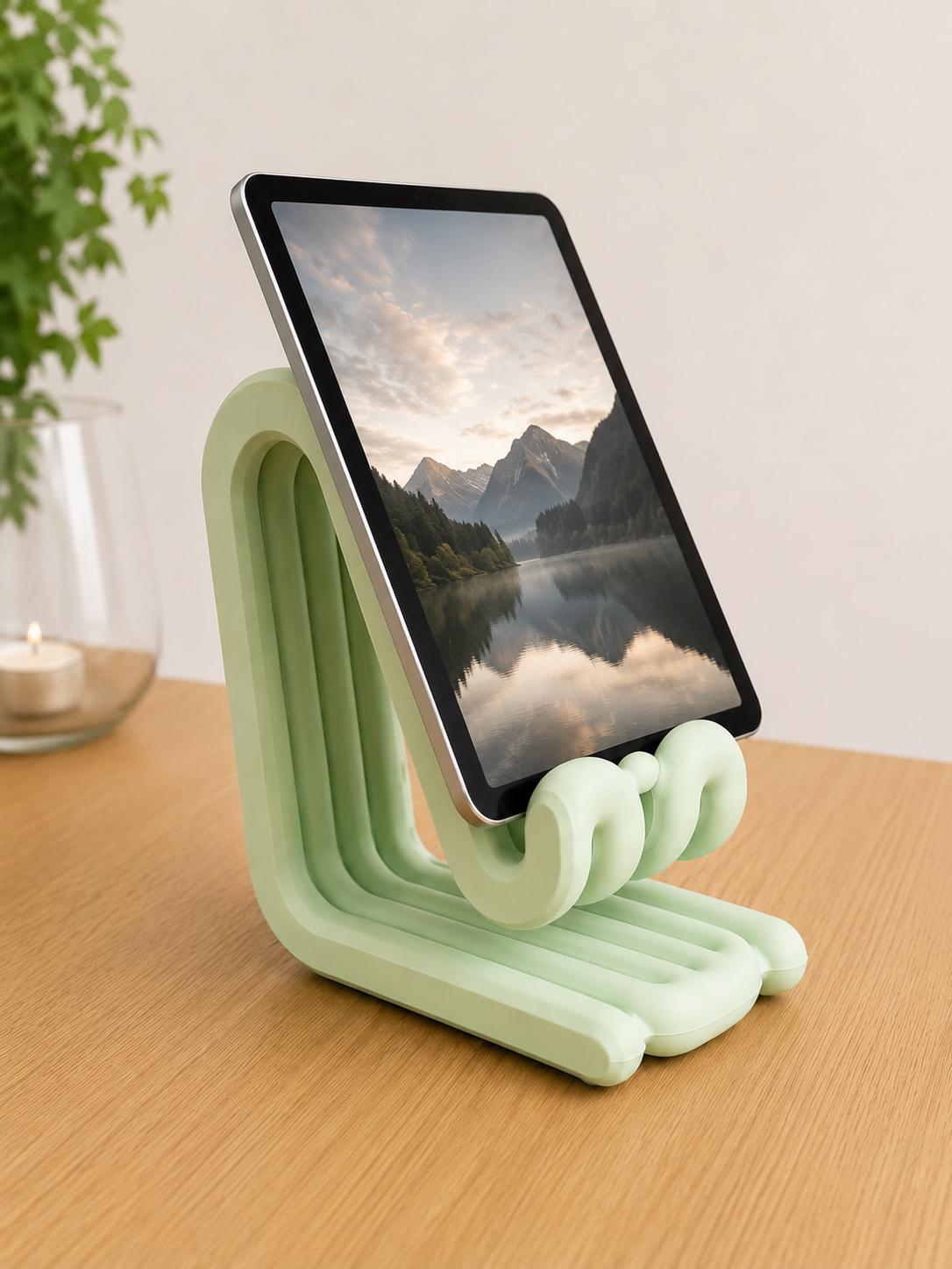 Tablet Halter aus dem 3D-Druck | Moderner Ständer für Tablet & Smartphone