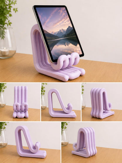 Tablet Halter aus dem 3D-Druck | Moderner Ständer für Tablet & Smartphone