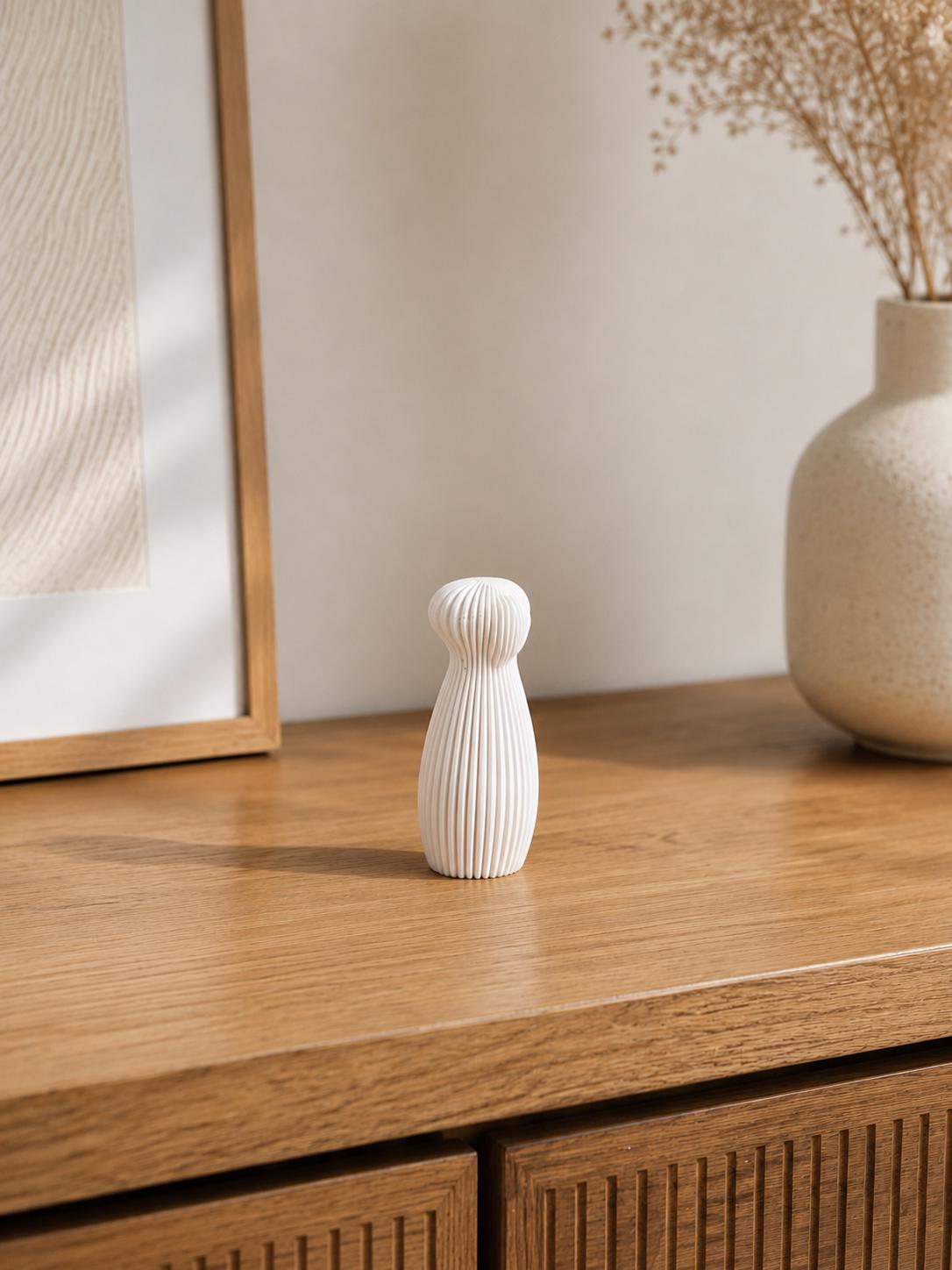 Minimalistische Hundefigur