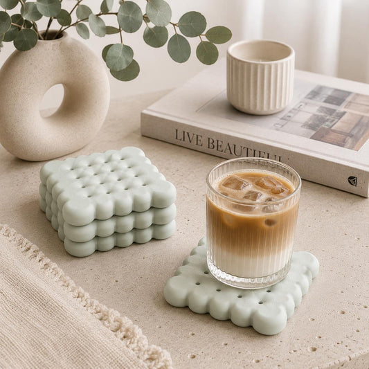 Untersetzer Set im Bubble Design