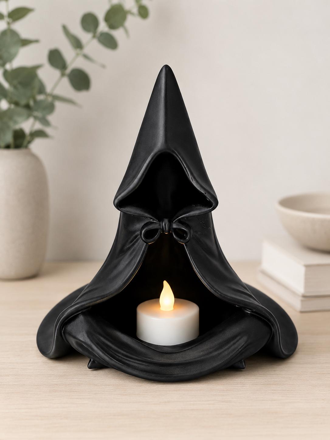 Halloween Teelichthalter Sensemann