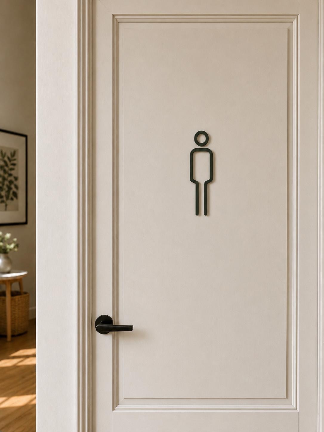 WC Schild | Toilettenschild | Damen Herren