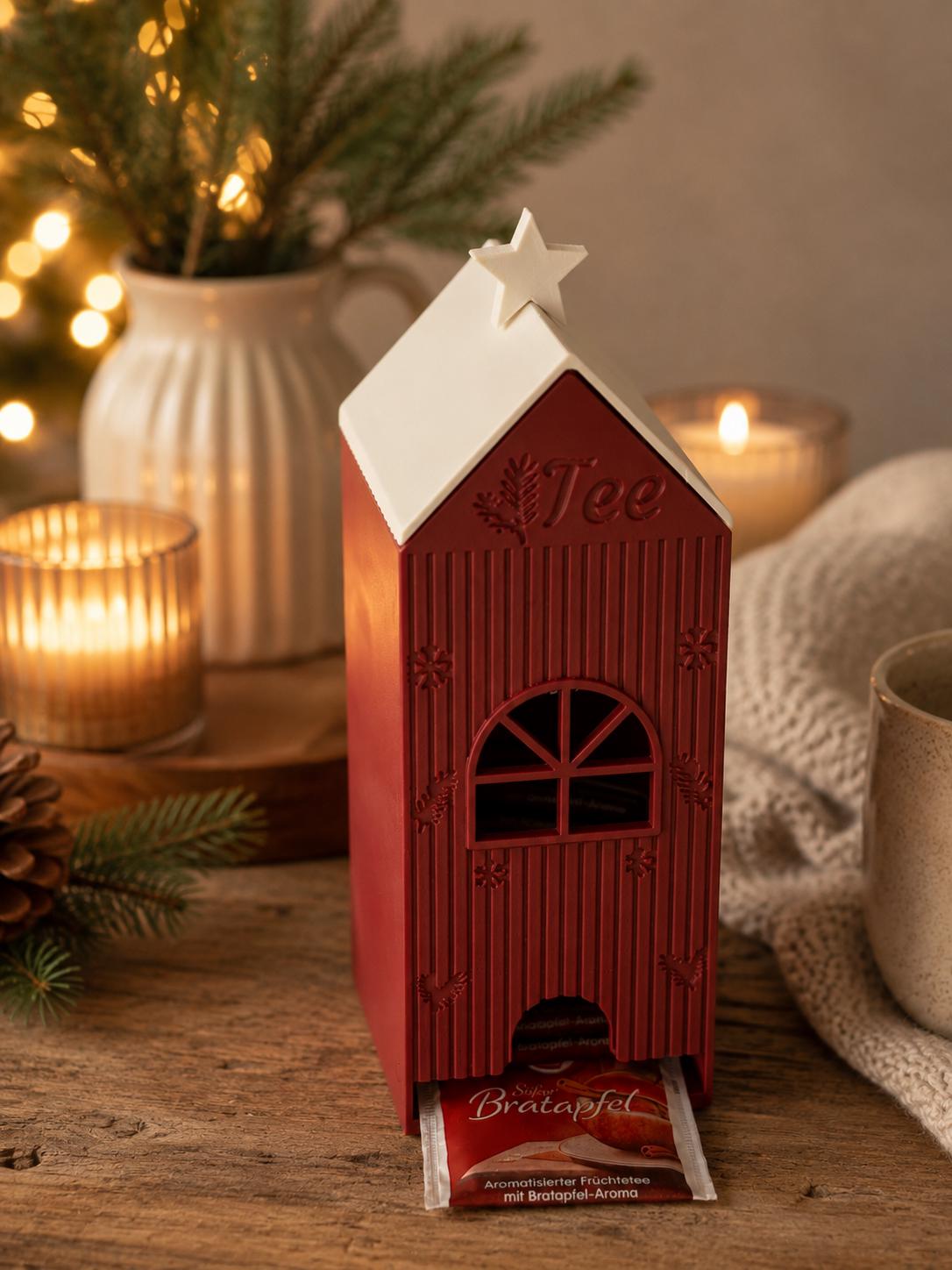 Teehaus Teebeutelspender | Adventskalender für Tee