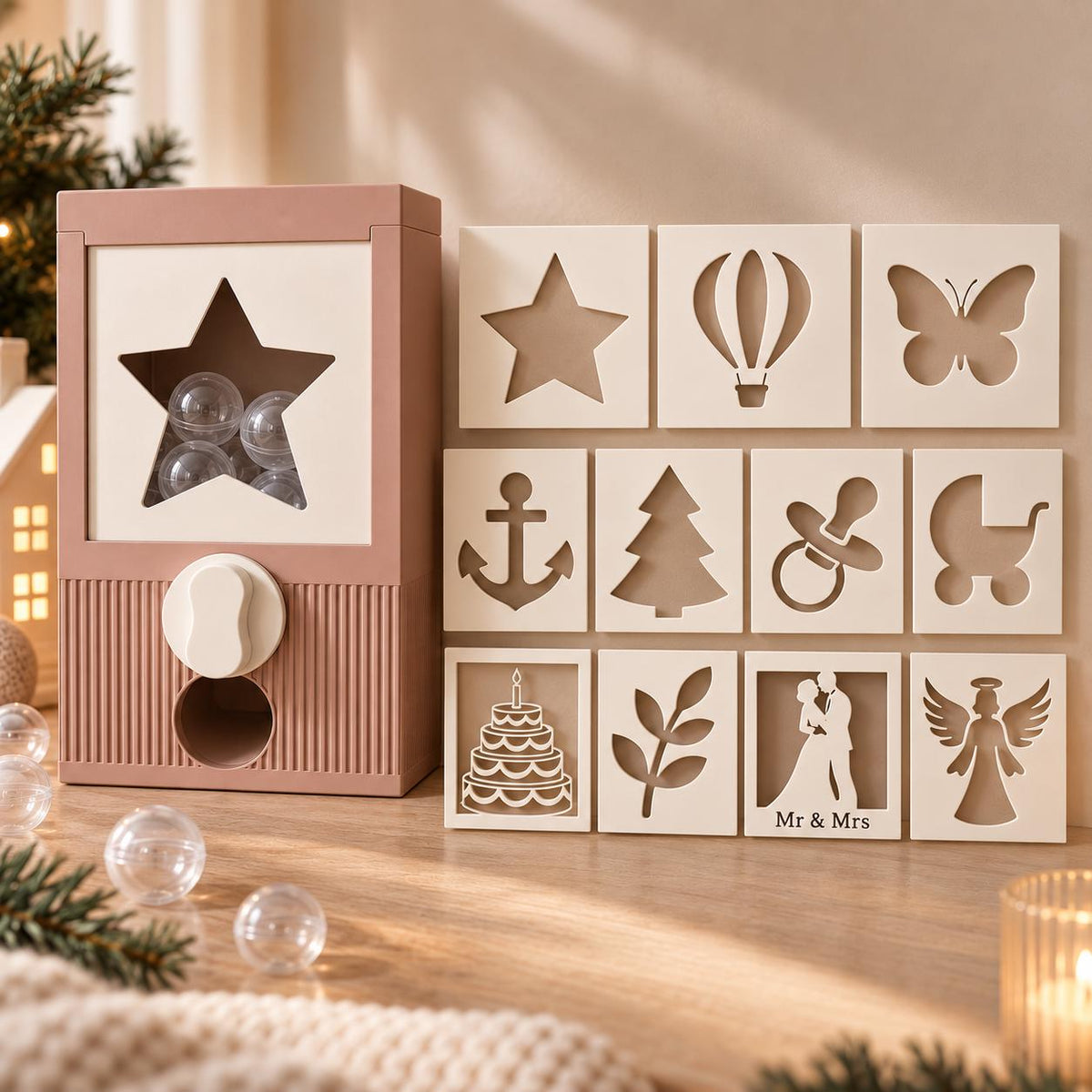 Kapselautomat Adventskalender zum Befüllen