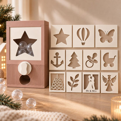 Kapselautomat Adventskalender zum Befüllen