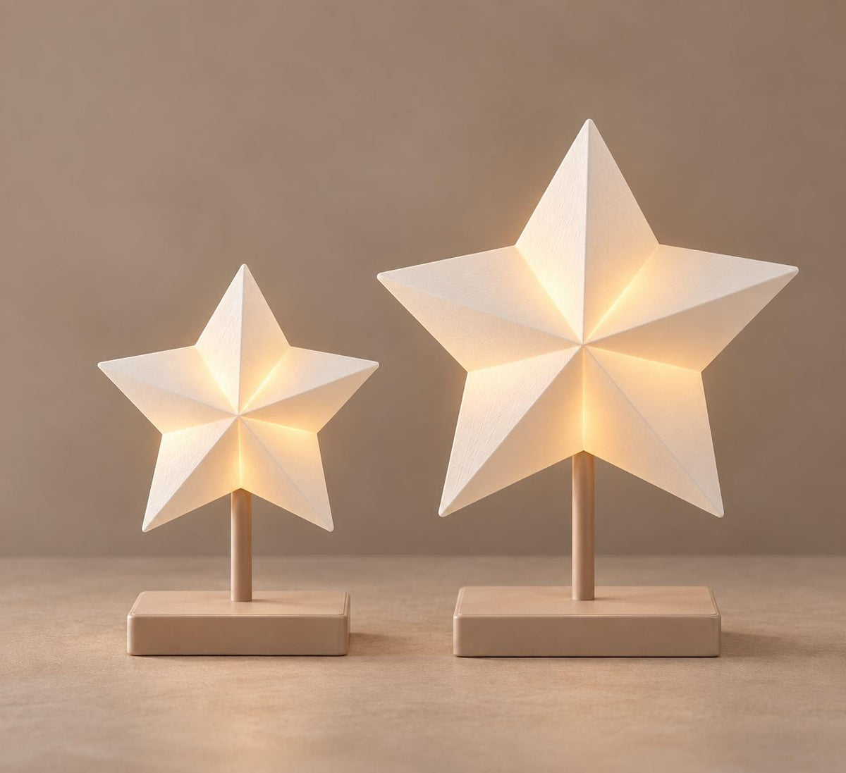 3D Stern mit Ständer