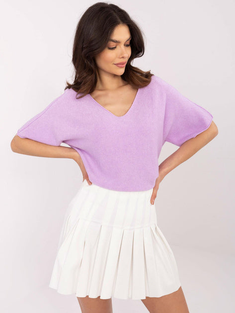 Basic T-Shirt mit V-Ausschnitt in verschiedenen Farben - Elli by Lena & Lisa