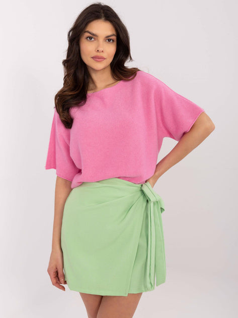 Basic T-Shirt mit rundem Ausschnitt in verschiedenen Farben - Elli by Lena & Lisa