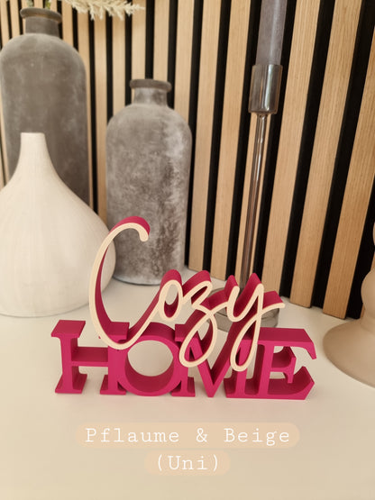 Cozy Home - Deko Aufsteller - 3D-Druck