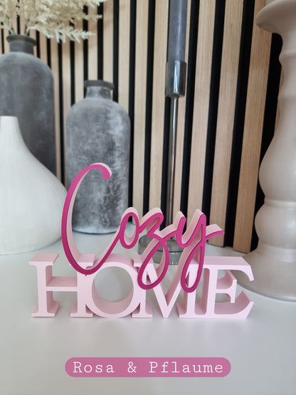Cozy Home - Deko Aufsteller - 3D-Druck