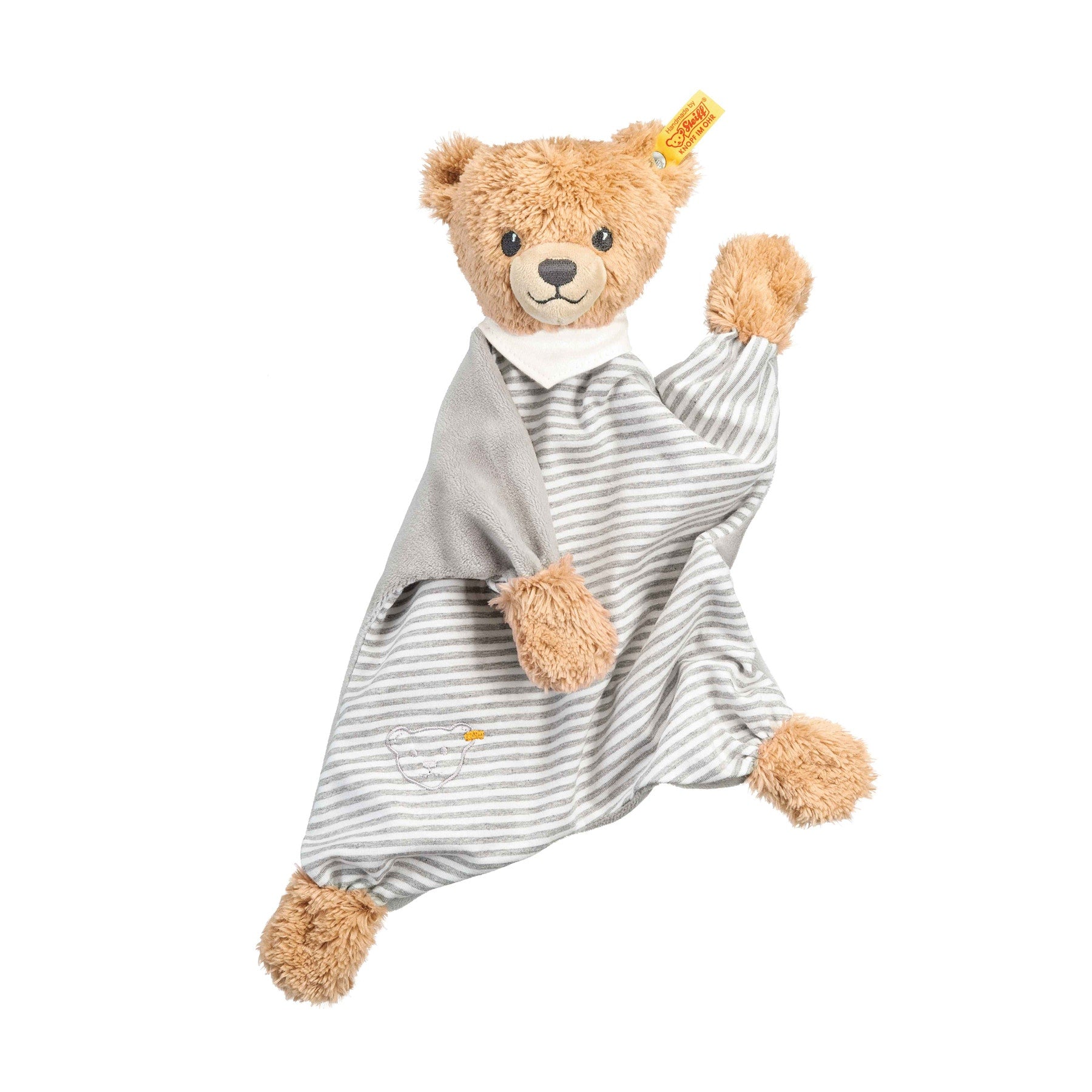 Steiff Schlaf-Gut Bär Schmusetuch – der perfekte Begleiter für süße Träume und Kuschelstunden.
